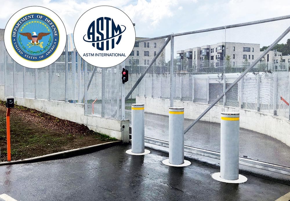 Liste der DoD-Anti-Ram-Fahrzeugbarrieren aufgeführt
